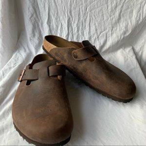 Brown Birkenstock Clogs 11